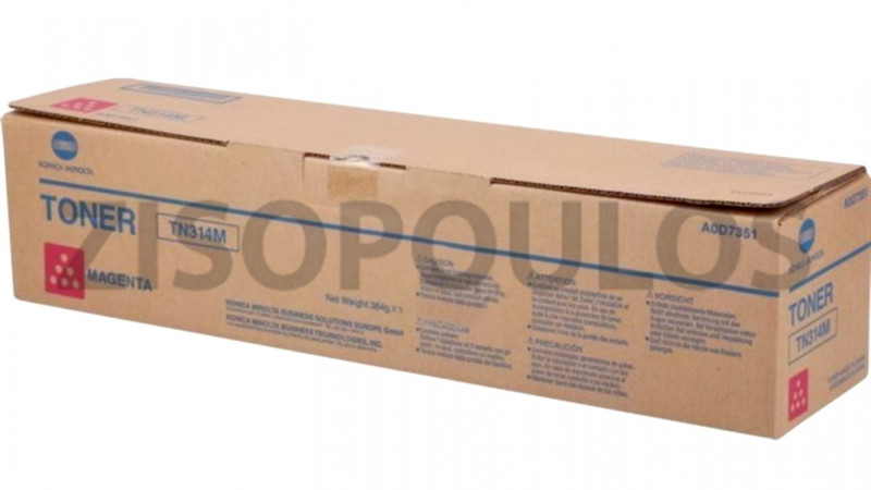 KONICA MINOLTA TONER TN 314 MAGENTA A0D7351