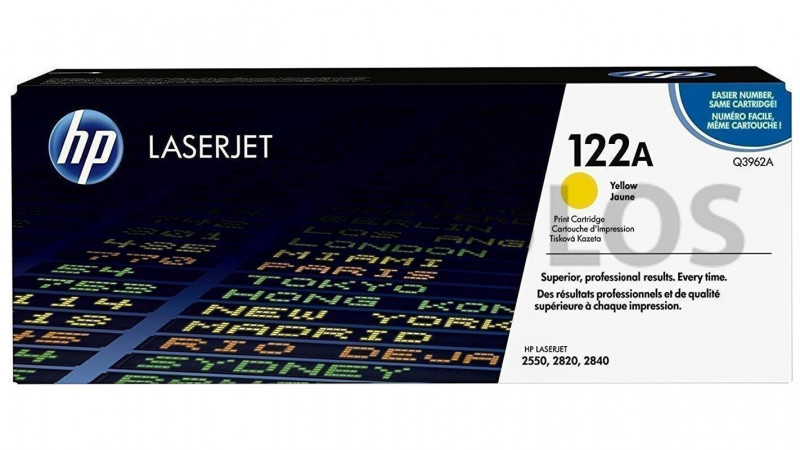 HP TONER 122A YELLOW Q3962A