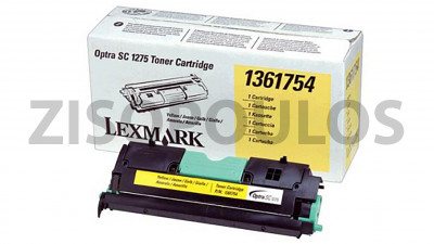 LEXMARK TONER CARTRIDGE 1361754 YELLOW