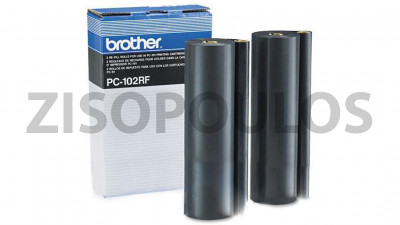 BROTHER BLACK THERMAL TRANSFER RIBBON PC 102RF