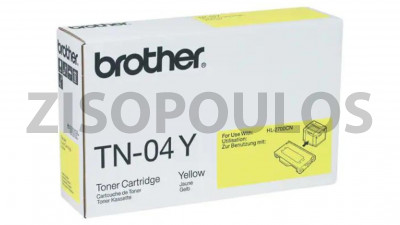 BROTHER TONER TN 04 YELLOW TN-04Y