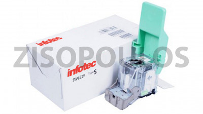 INFOTEC STAPLE CARTRIDGE XIV TYPE S 412876