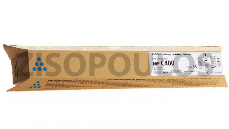 RICOH TONER MPC 400 CYAN 842238