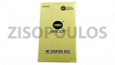 KONICA MINOLTA DEVELOPER BLACK MT STARTER 603 8935914