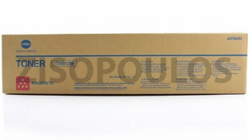 KONICA MINOLTA TONER TN 613 MAGENTA A0TM350