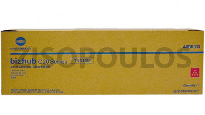 KONICA MINOLTA TONER TN 318 MAGENTA A0DK353