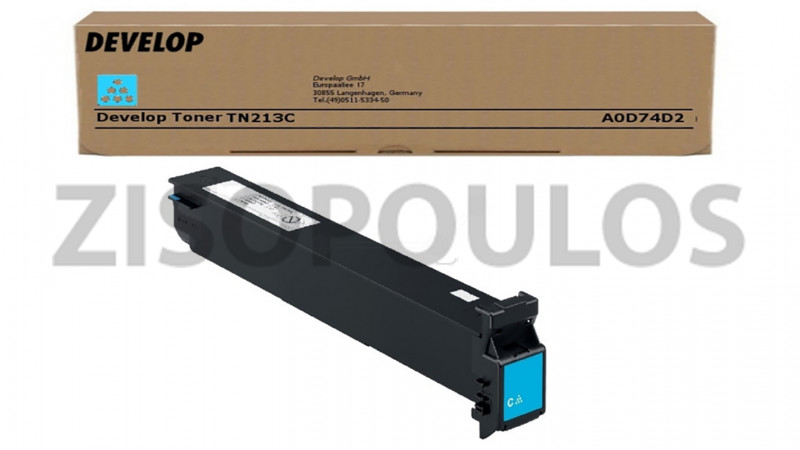 DEVELOP TONER TN 213 CYAN A0D74D2