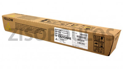 RICOH TONER SPC 820 YELLOW 821059