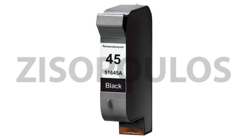 HP ΣΥΜΒΑΤΟ INK CARTRIDGE 45XL BLACK 51645A