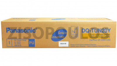 PANASONIC TONER DQ-TUN20Y YELLOW DQTUN20Y