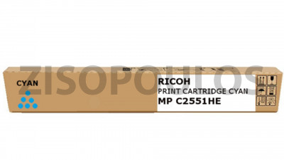 RICOH TONER MPC 2051/2551HY CYAN 841505