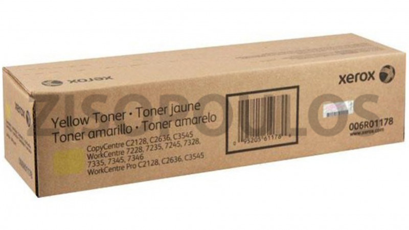 XEROX TONER COPYCENTRE C2128 YELLOW 006R01178