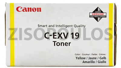 CANON TONER CEXV 19 YELLOW 0400B002