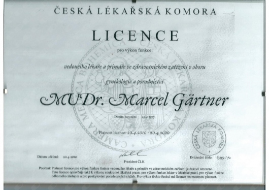 MUDr. Marcel Gärtner názory gynekolog Ostrava ZnamyLekar.cz