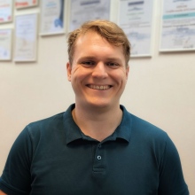 Zvětšit obrázek: David Hrbáček, fyzioterapeut Praha