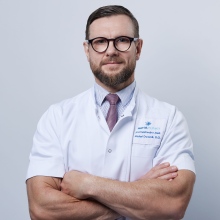 Powiększ obraz: Michał Dwornik, fizjoterapeuta Piastów