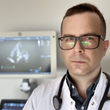 Powiększ obraz: Tomasz Cygankiewicz, kardiolog Kielce