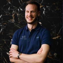 Powiększ obraz: Kacper Wąsala, fizjoterapeuta Kraków