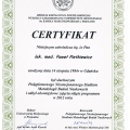 Powiększ obraz: certificate 90