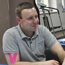 Powiększ obraz: Adam Bednarczyk, fizjoterapeuta Lubaczów