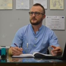 Powiększ obraz: Wojciech Augustyniak, fizjoterapeuta Kożuchów