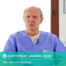 Powiększ obraz: Janusz Rusinek, endokrynolog Warszawa