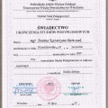 Powiększ obraz: certificate 20