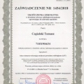 Powiększ obraz: certificate 42