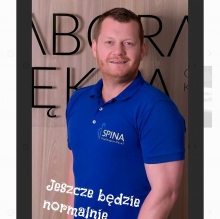 Powiększ obraz: Jakub Wójcik, fizjoterapeuta Chodzież