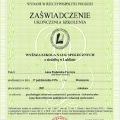 Powiększ obraz: certificate 10