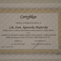 Powiększ obraz: certificate 14