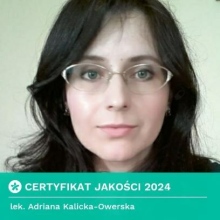 Powiększ obraz: Adriana Kalicka-Owerska, psychiatra Warszawa