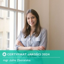 Powiększ obraz: Julia Zboralska, psycholog Bydgoszcz