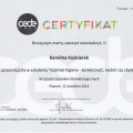 Powiększ obraz: certificate 18