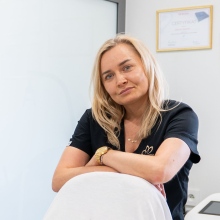 Powiększ obraz: Agnieszka Olchawa, radioterapeuta onkologiczny Nowy Sącz