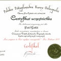 Powiększ obraz: certificate 9
