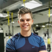 Powiększ obraz: Dawid Słonina, fizjoterapeuta Katowice