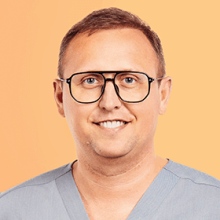 Powiększ obraz: Michał Zadorski, lekarz rodzinny Dzierżoniów