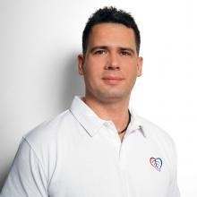 Powiększ obraz: Paweł Molski, fizjoterapeuta Osielsko