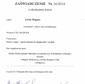 Powiększ obraz: certificate 10