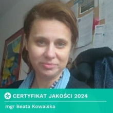 Powiększ obraz: Beata Kowalska, psycholog Warszawa