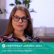 Powiększ obraz: Daria Paniotova-Mączka, psycholog Poznań