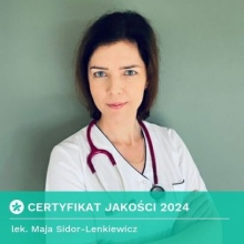 Powiększ obraz: Maja Sidor-Lenkiewicz, endokrynolog Warszawa