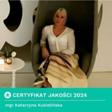 Powiększ obraz: Katarzyna Kukielińska, psycholog Łódź