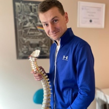 Powiększ obraz: Piotr Kos, fizjoterapeuta Myszków