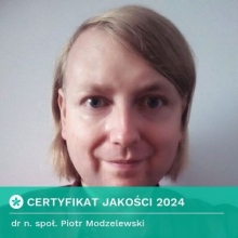 Powiększ obraz: Piotr Modzelewski, psycholog Słupsk