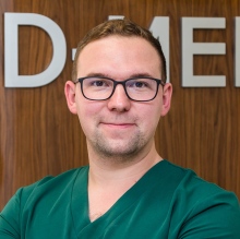 Powiększ obraz: Dariusz Cudzik-Dziurzyński, lekarz bez specjalizacji Kielce