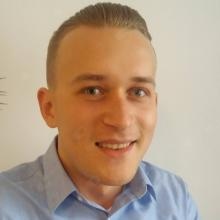 Powiększ obraz: Patryk Wróblewski, fizjoterapeuta Glinojeck