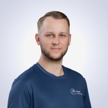 Powiększ obraz: Mateusz Tomaszewski, fizjoterapeuta Poznań