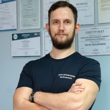 Powiększ obraz: Rafał Skolmowski, fizjoterapeuta Sokółka